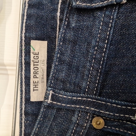 AG Adriano Goldschmied The Protege Straight Leg 33x34 Men's Blue Jeans - Picture 4 of 9